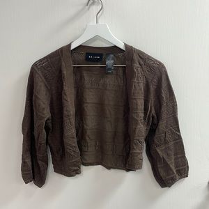 Axcess Women’s Knit Cropped Cardigan (5224)